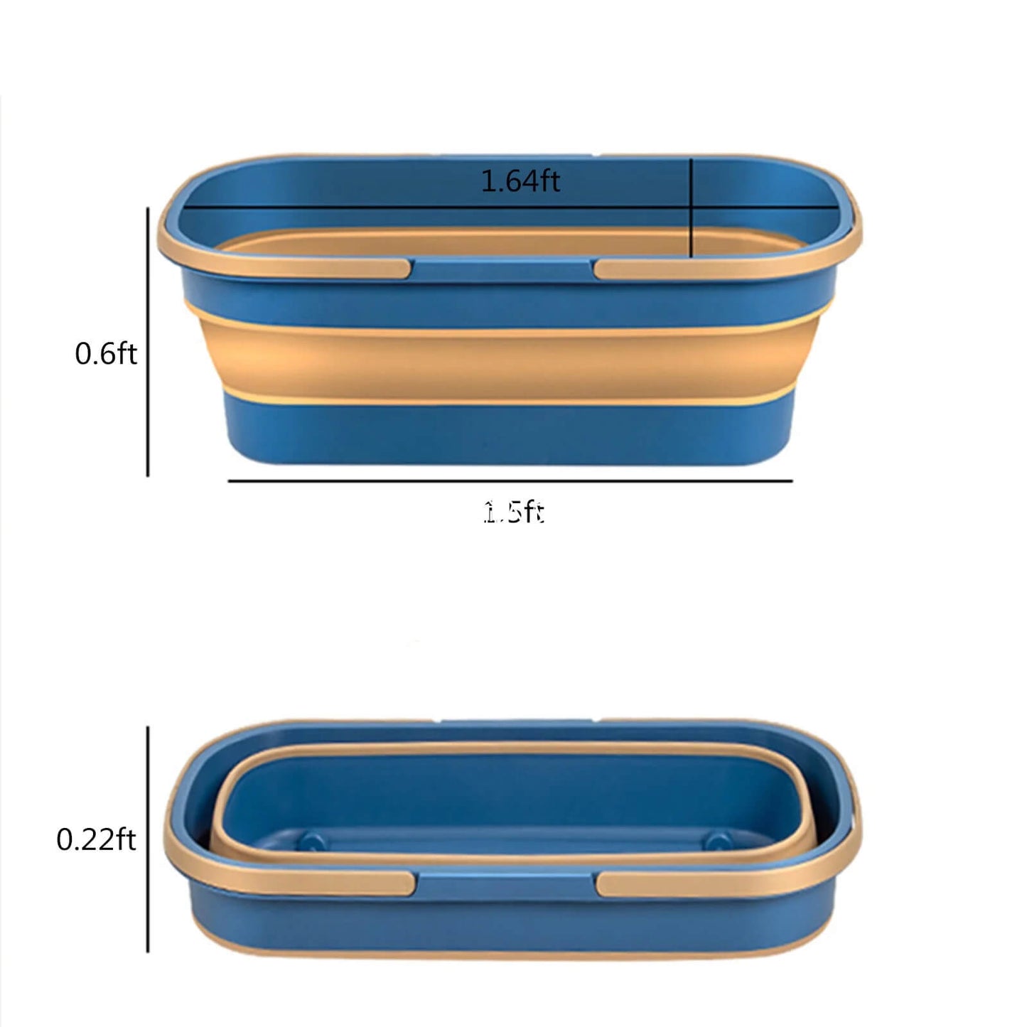 SimpleClean™ Collapsible Mop Bucket